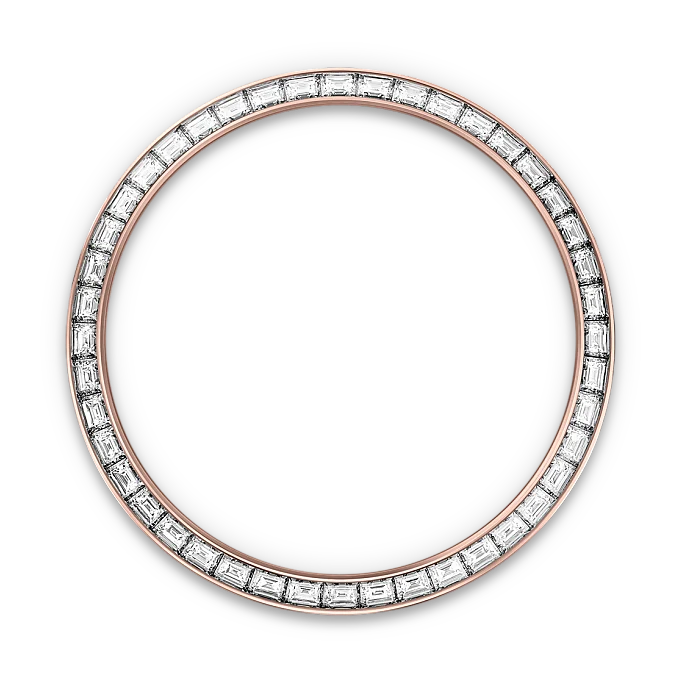 Diamantbesetzte Lünette