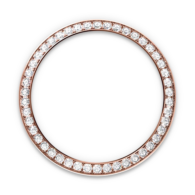 Diamantbesetzte Lünette