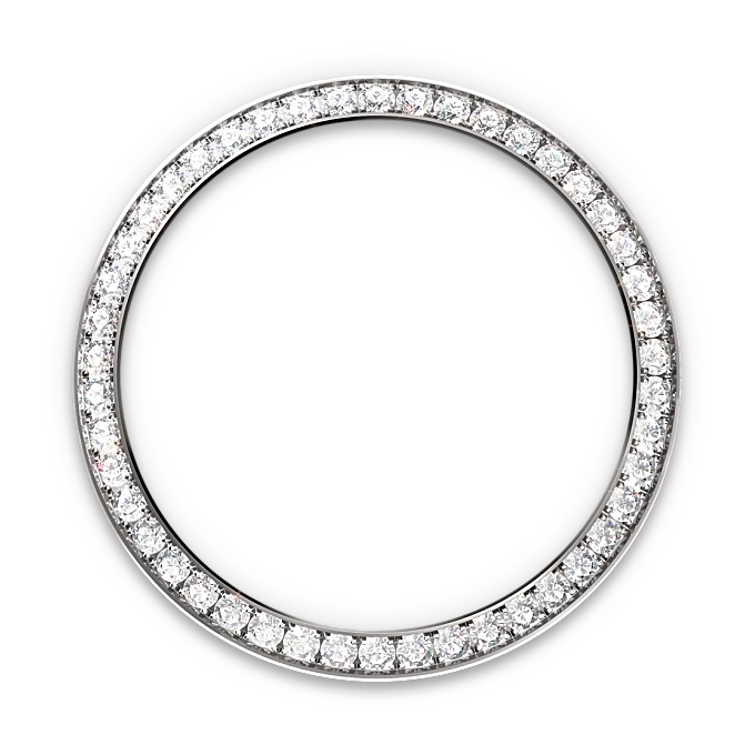 Diamantbesetzte Lünette