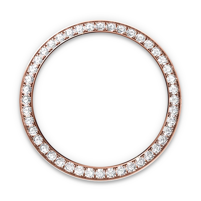 Diamantbesetzte Lünette