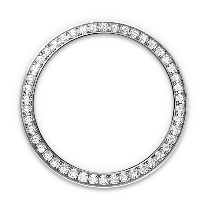 Diamantbesetzte Lünette