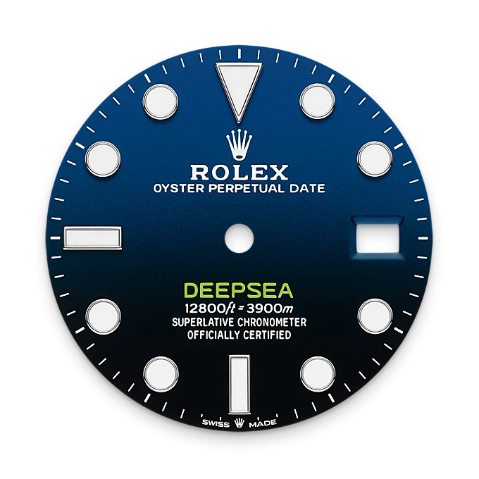 Zifferblatt D-blue